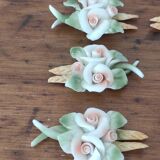 Flower and wheat ear knife holder