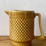 Vintage saffron colored pitcher
