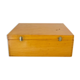 Old wooden box