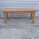 Solid elm farmhouse table 1950