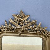 Napoleon III mirror with bird pediment 112 x 67