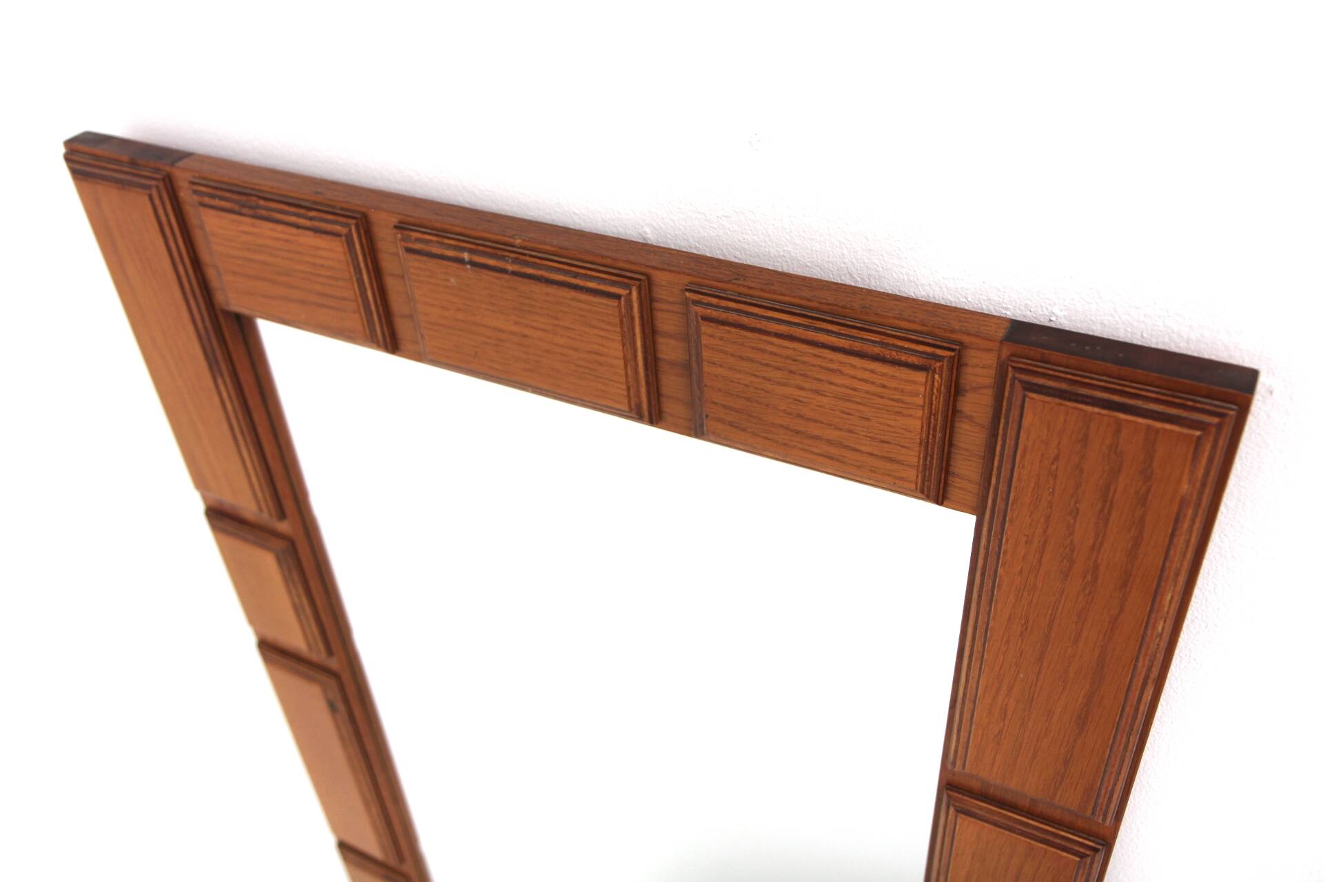Scandinavian teak mirror Glas & Trä, Sweden, 1960, 120x68cm