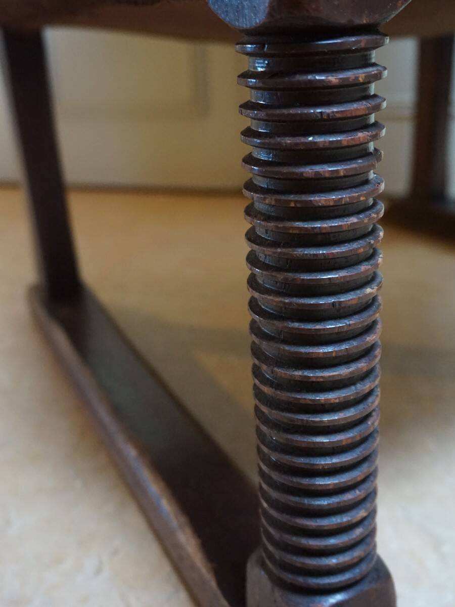 Mid-Century Brutalist Wing Armchair in the manner of Charles Dudouyt, 1950s