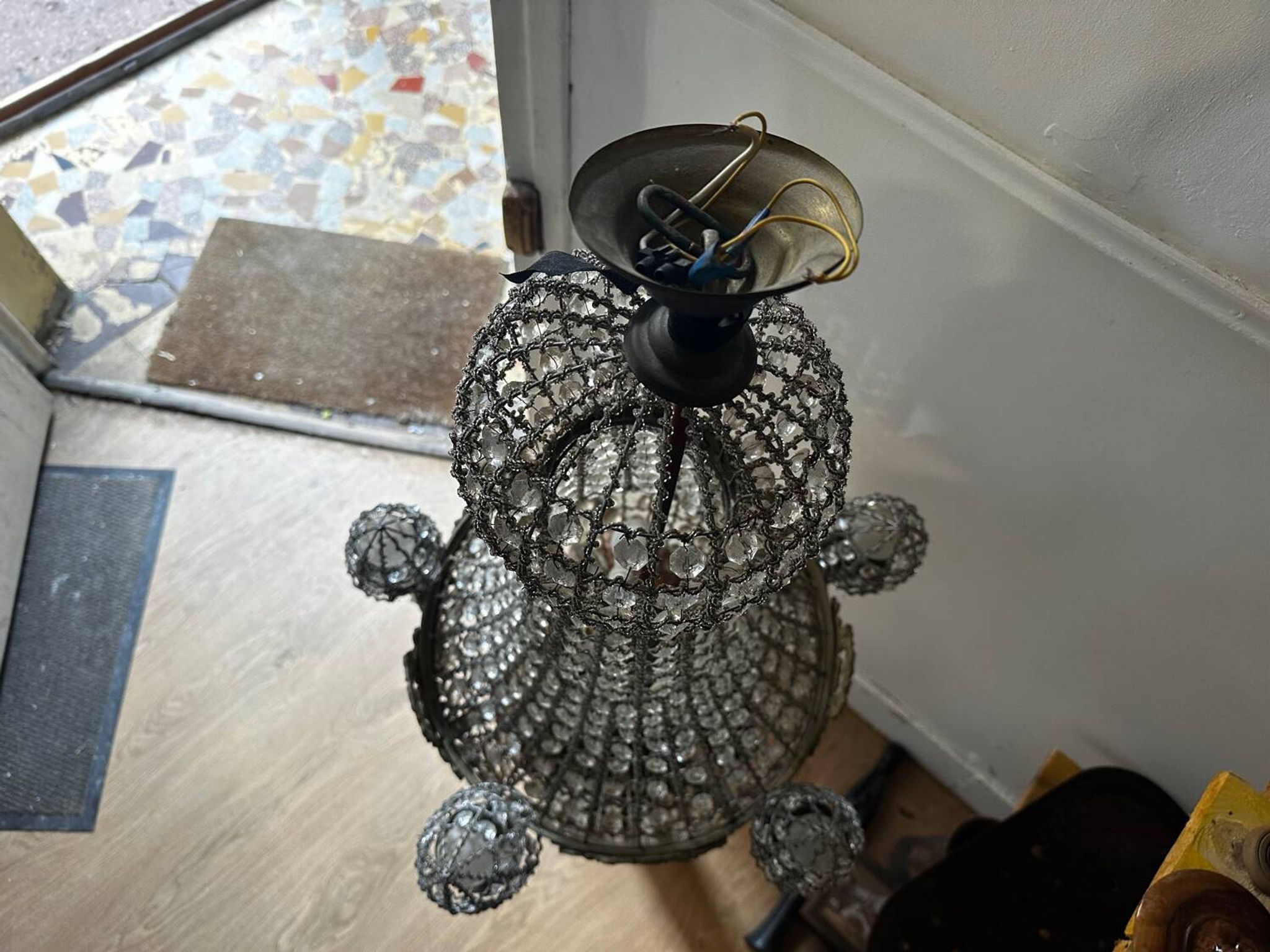 Chandelier Hot Air Balloon Style Louis XVI - 19th century
