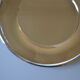 Round silver-plated serving plate or dish, diameter 30 cm.