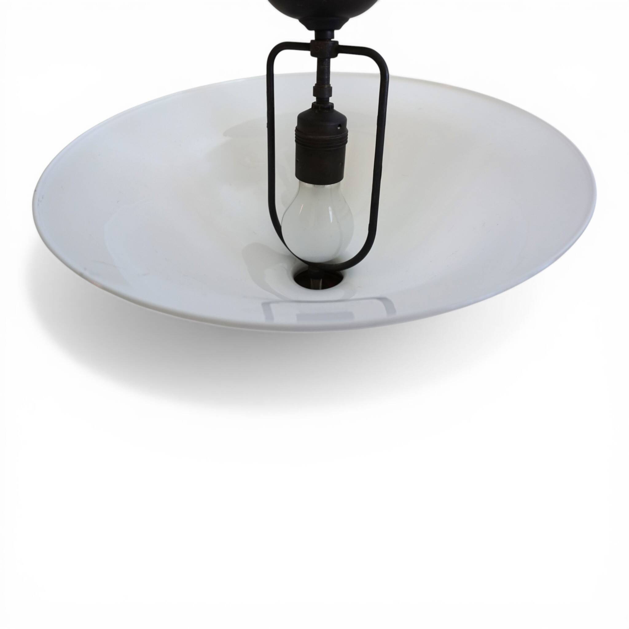 Art Deco Brass Ceiling Lamp