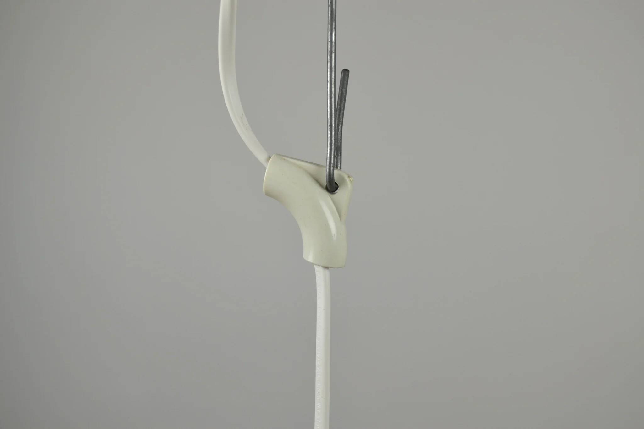 Pop Art Yellow Louvered Cylinder Pendant Lamp, Scandinavia, circa 1970