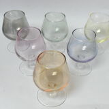 6 Luminarc cognac glasses