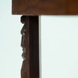 Art Deco Amsterdam School Sidetable in Oak and Ebony attributed t Napoleon
