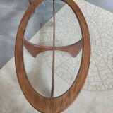Oval coffee table by G-Plan in solid teak