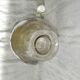 Carafe boule Art déco, liserés argent