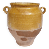 Pot a graisse confit vernissée ancien