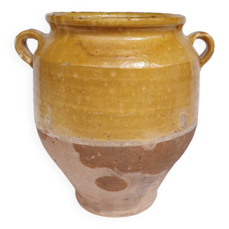 Pot a graisse confit vernissée ancien