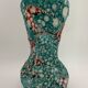 Vase vintage en céramique de vallauris, émail « fat lava » années 1960