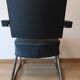 Industrial Pullman chair 60 sad vintage blue