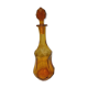 Vintage amber glass carafe