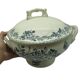 soup tureen Badonviller Théophile Fenal jasmine and butterflies decor
