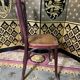 Suite of 6 chairs bistro baumann