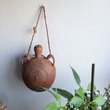 Old Provençal terracotta gourd