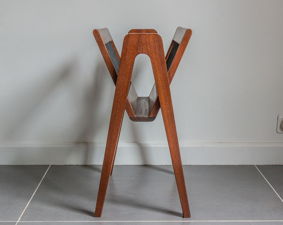 Vintage 1950s magazine holder