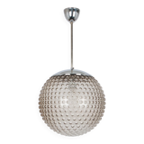 glass pendant lamp designed by Rolf Krüger for Staff, Germany 1970s.