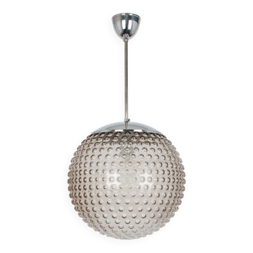 glass pendant lamp designed by Rolf Krüger for Staff, Germany 1970s.
