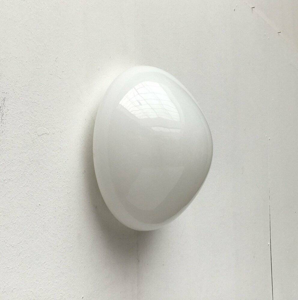 Ceiling or wall lamp model 961 modern mid-century by Wilhelm Wagenfeld for Lindner, Germany, 1950s.