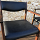 Pair of Scandinavian rosewood armchairs by SAX circa 60