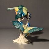 Porcelain figurine of tits by Gerhard Bochmann for AK Kaiser