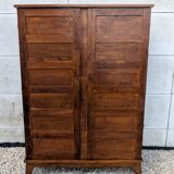 Linen cupboard wardrobe René Gabriel reconstruction 1940s-1950s Parisian