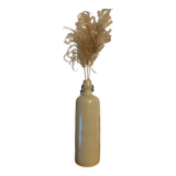Old stoneware bottle vase