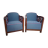 Pair of Art Deco armchairs