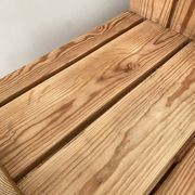 80's pine bookshelf