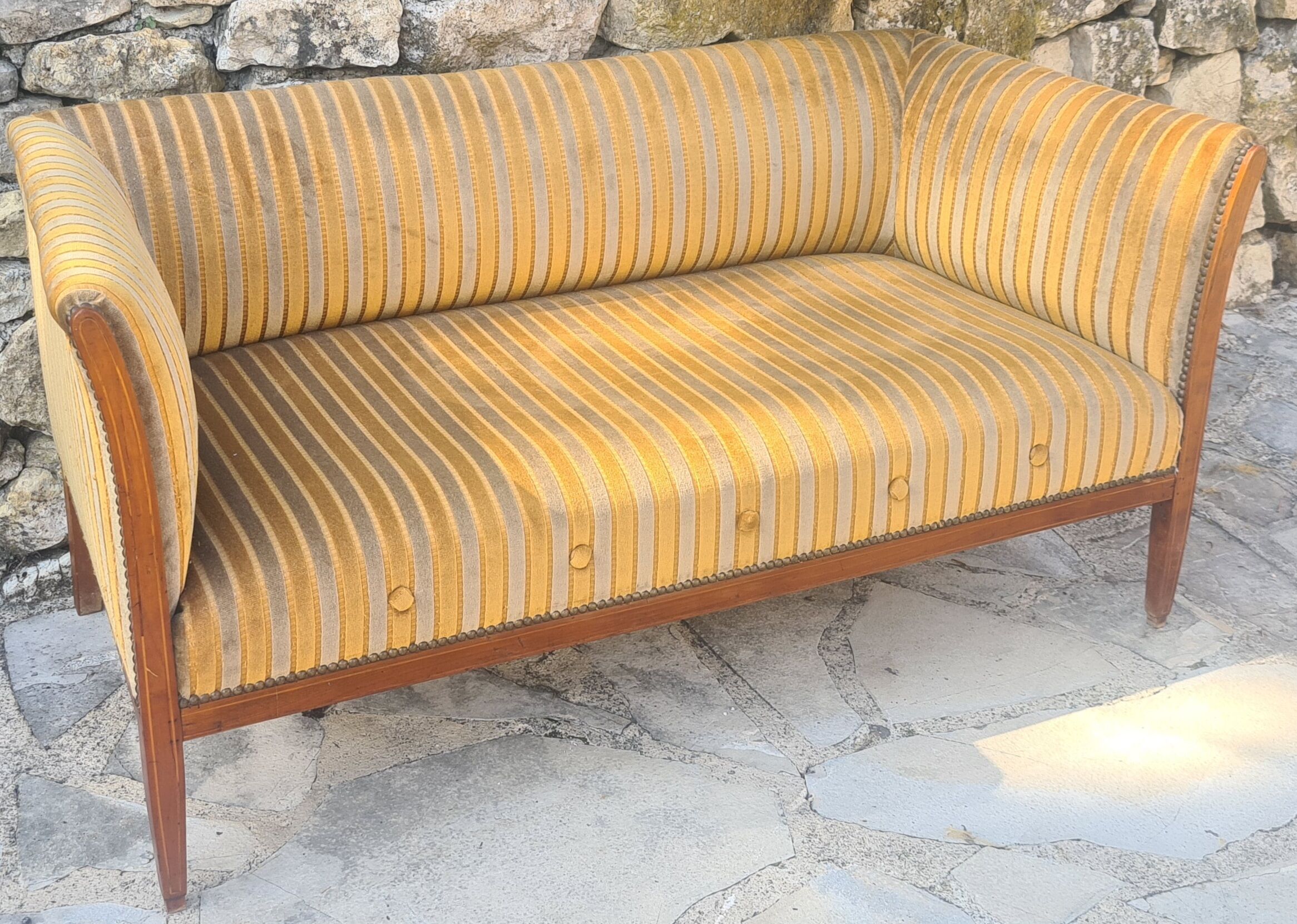 Art deco bench of the 50s