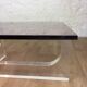 Michel Dumas Plexiglas coffee table circa 1970