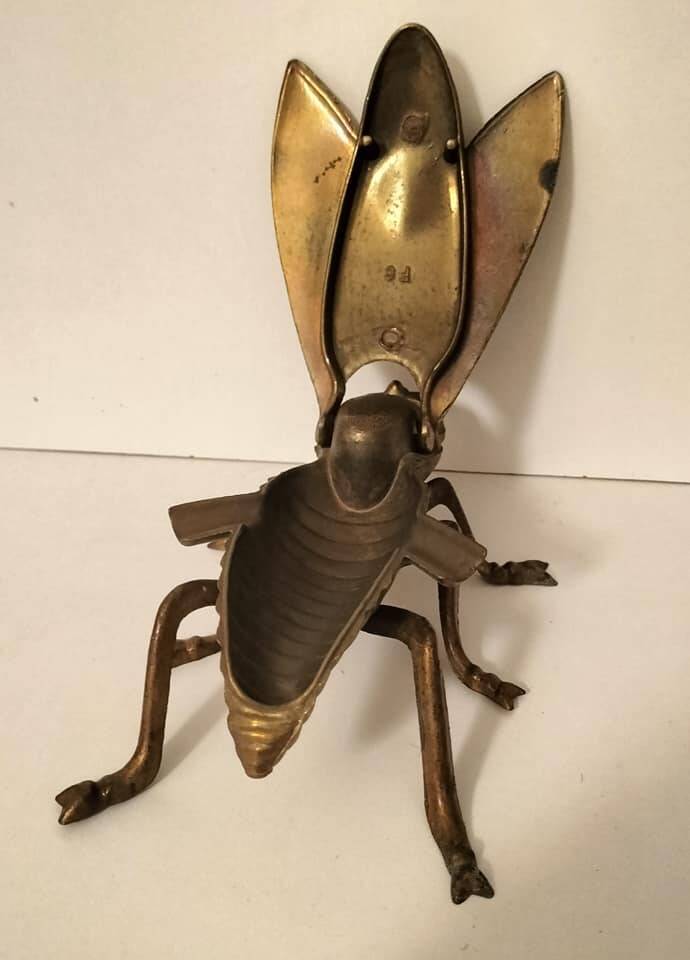 Vintage fly ashtray