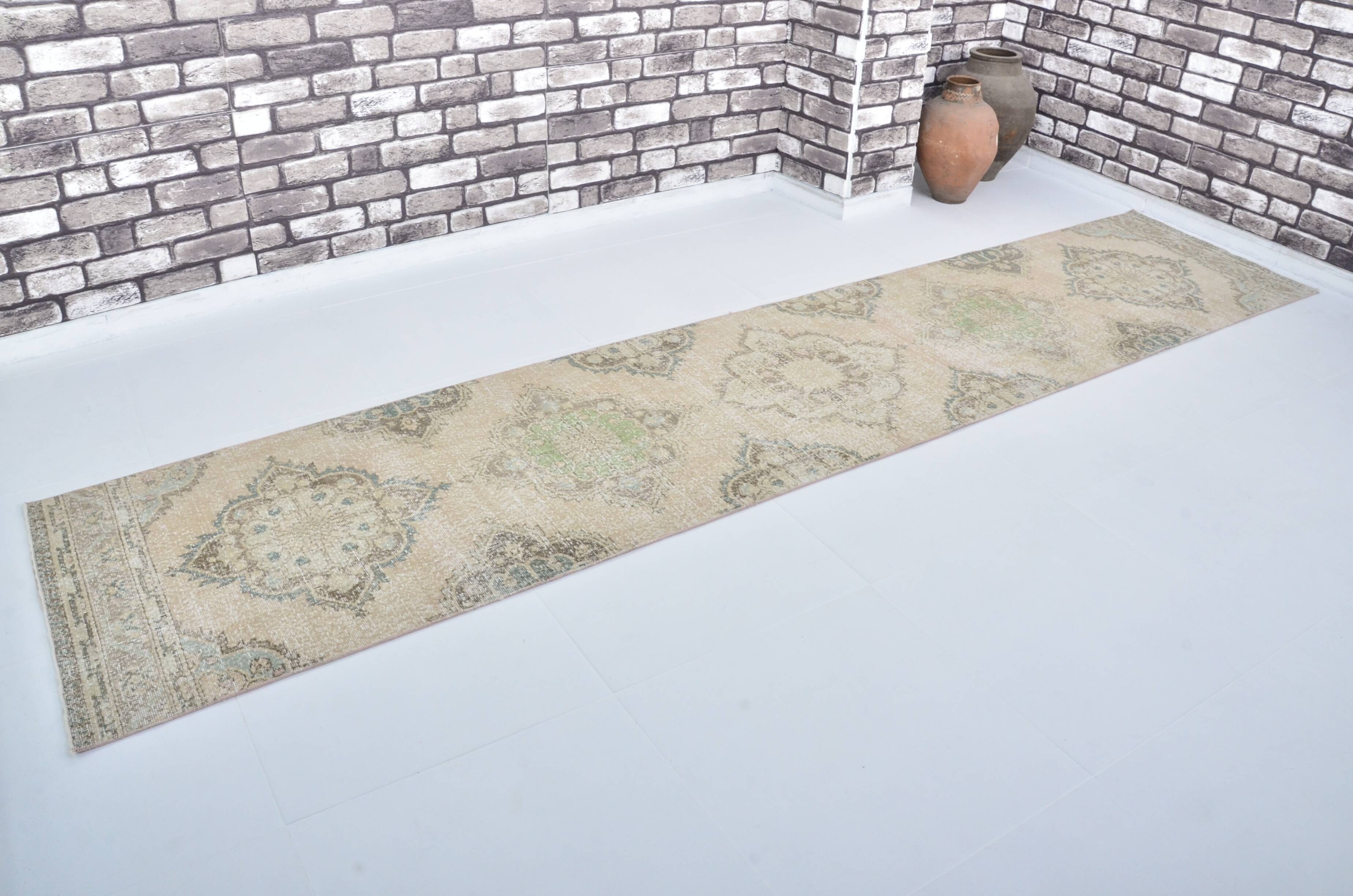 Oushak Handknotted Wool Floral Carpet sku 3457