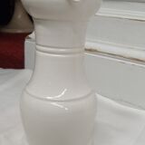 Pitcher ceramic white pitcher signed San pol