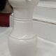 Pitcher ceramic white pitcher signed San pol