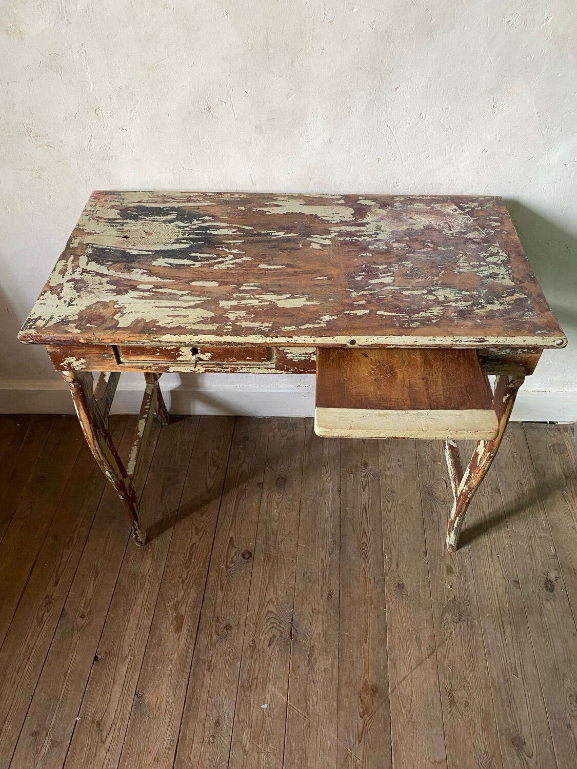 Antique patinated desk
