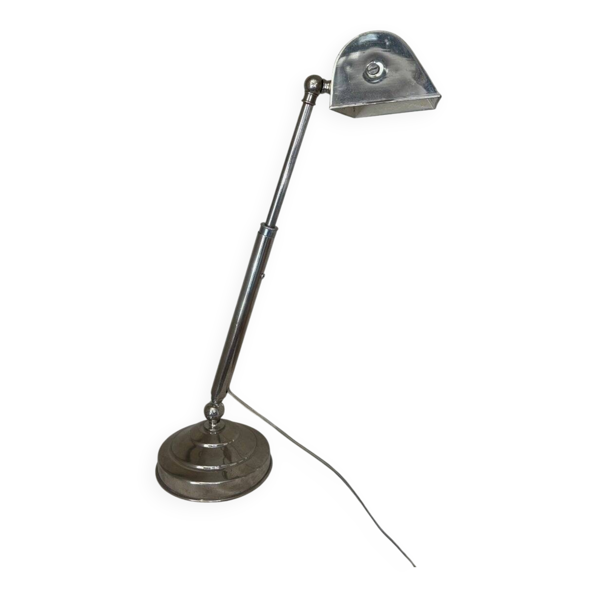 Art Deco chrome lamp