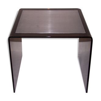 Plexiglas bedside side table - Michel Dumas - 60s - 70s
