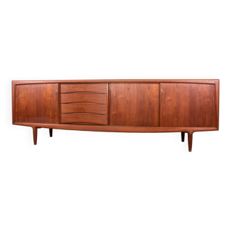 Large Danish Teak Sideboard by Axel Christensen for ACO Mobler 1960.