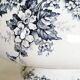 Antique Saint Amand earthenware salad bowl or soup tureen, Marie-Louise model