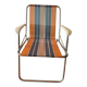 Chaise de camping vintage