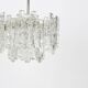 Murano glass ice chandelier by Kalmar, Austria, 1960s