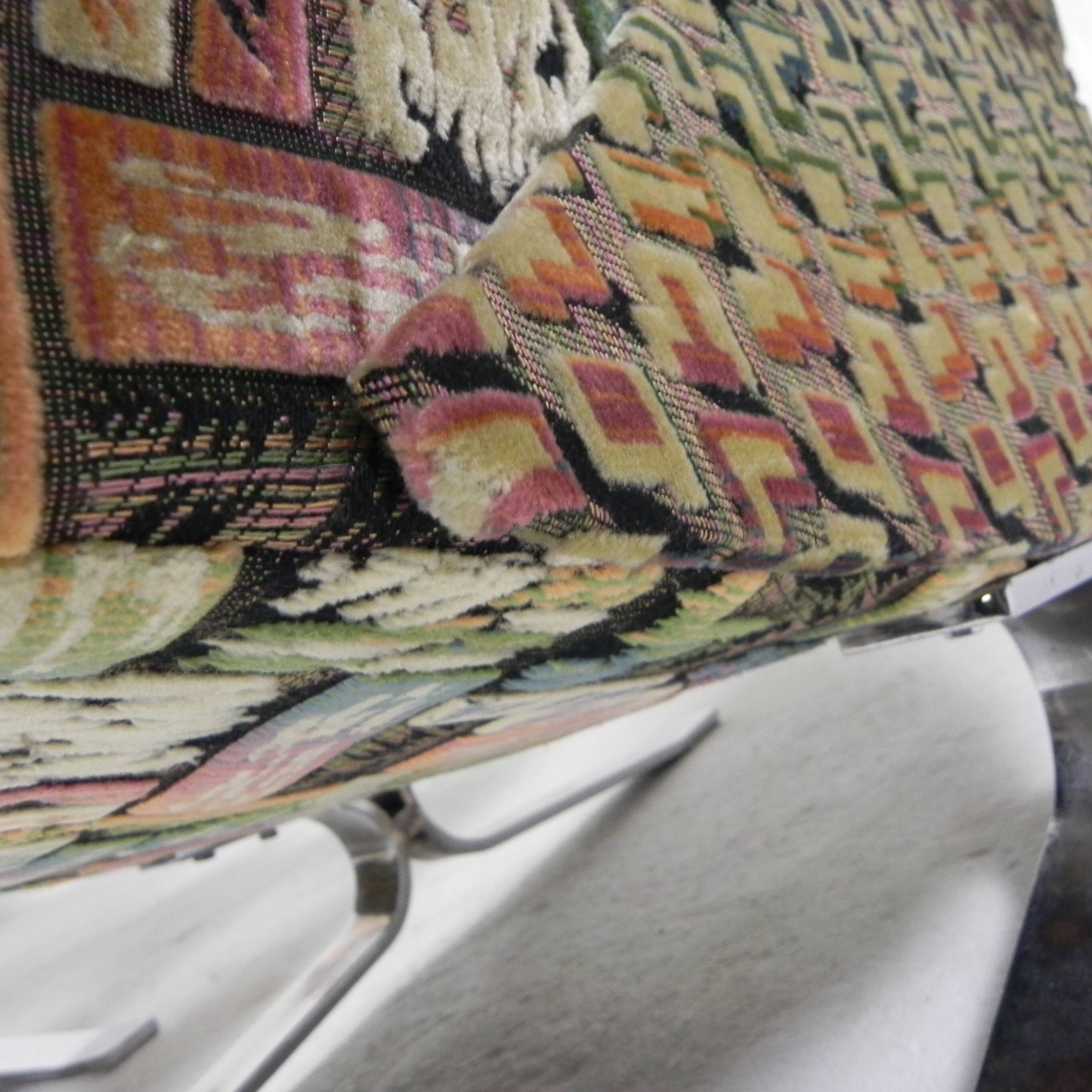 Set of 2 armchairs, Copenhagen model, Francois Letourneur, 1960s