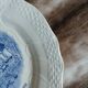 7 antique dessert plates in ironstone