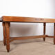 Large extendable dining table, 320 cm, in oak, Guillerme and Chambron.
