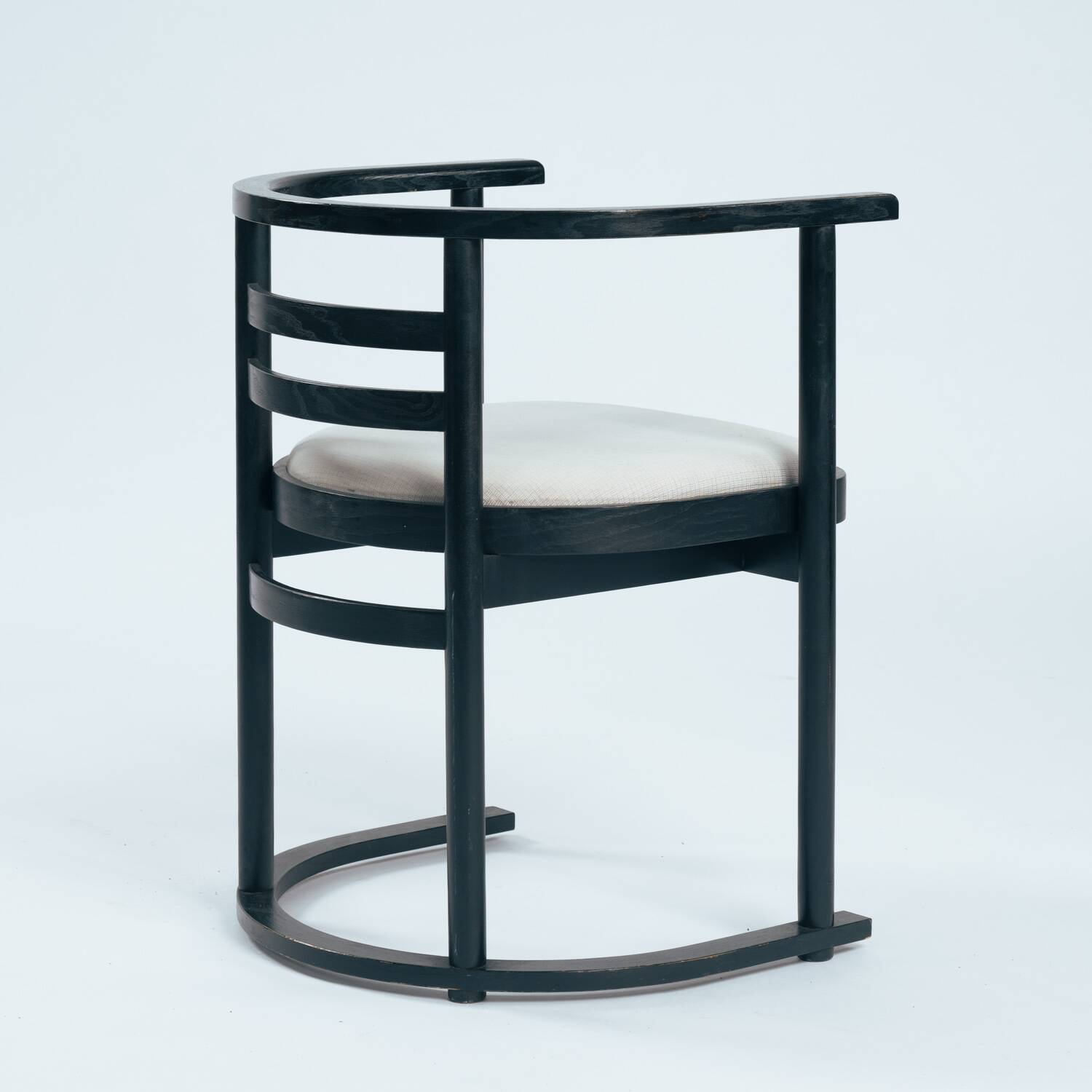 Josef Hoffmann Fledemaus style dining chairs, Bauhaus, set of 8